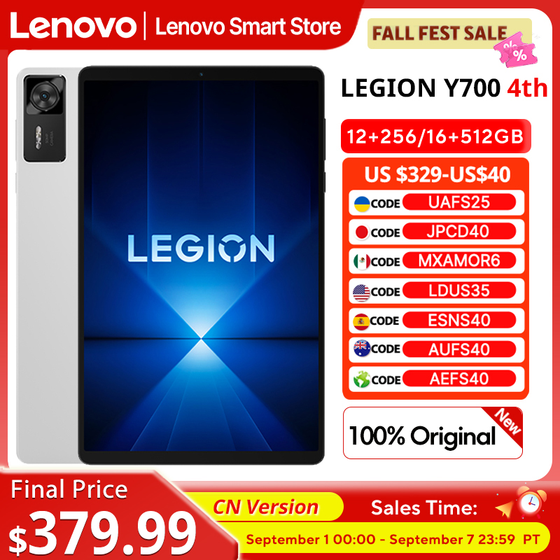 Pc Gaming Legion - Оригинальный игровой планшет Lenovo Legion Y700,