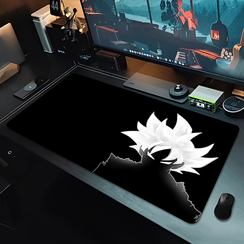 Pc Gaming Aesthetic - Коврик для мыши DBZ Black Anime