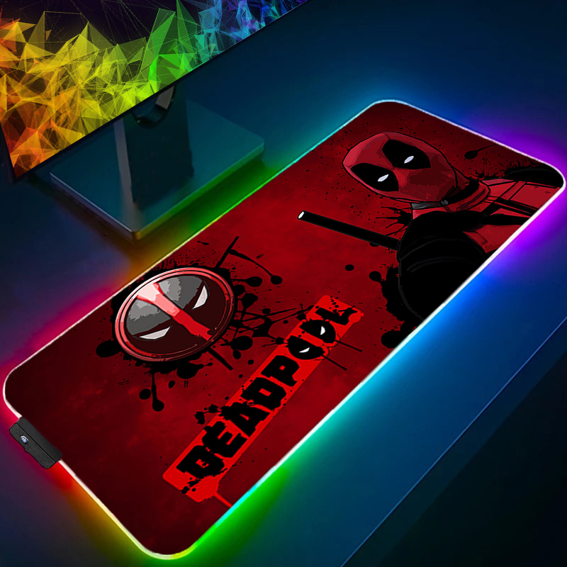 Pc Gaming Aesthetic - Светодиодный коврик для мыши, игровая подсветка,