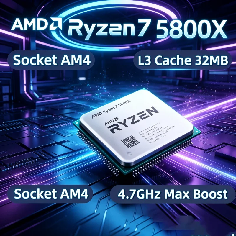 Pc Gaming Ryzen - Процессор AMD Ryzen 7 5800X для