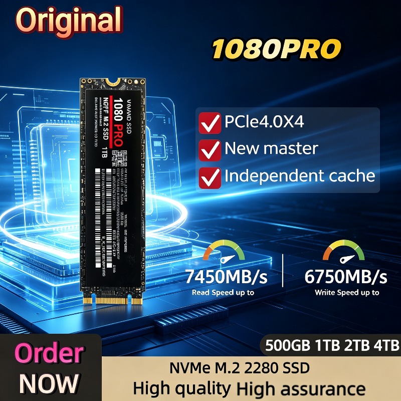 Pc Gaming Lenovo - 100% оригинальный SSD-накопитель 1080PRO PCIe 4.0