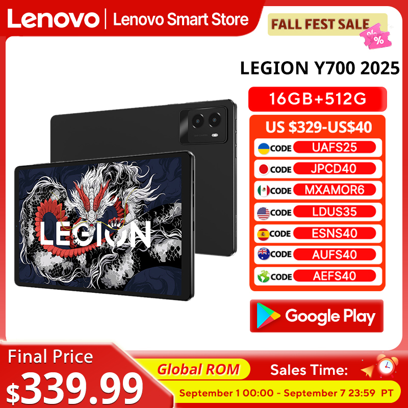 Pc Gaming Legion - Lenovo LEGION Y700 2025 Оригинальный планшет