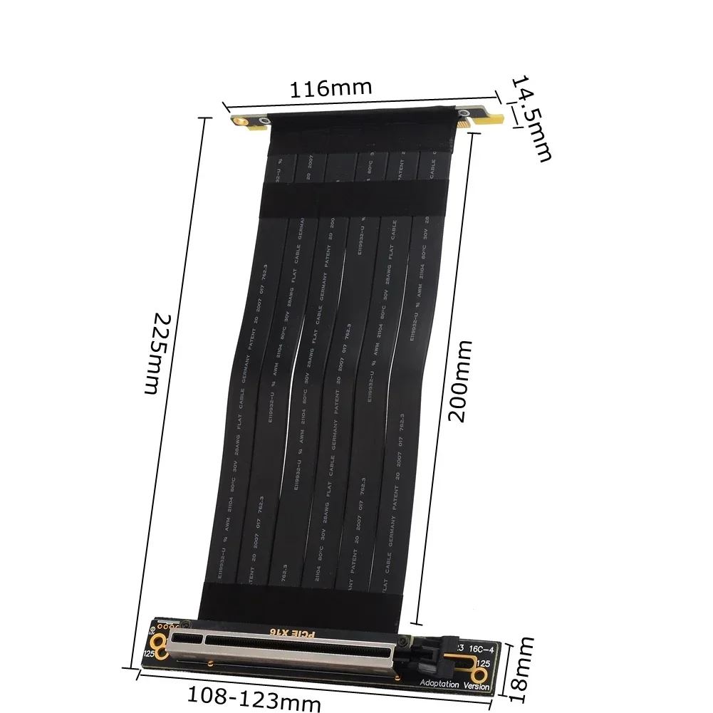 Кабель-удлинитель PCI Express  – обзор и цена Pcie Riser Cable