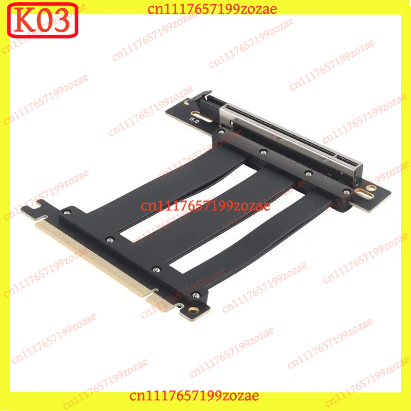K03 PCIe 5.0 X16 90-градусный  – обзор и цена Pcie Riser Cable