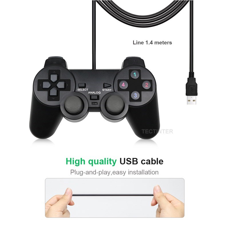 Проводной USB-джойстик для ПК, – обзор и цена Gaming Pc Equipment