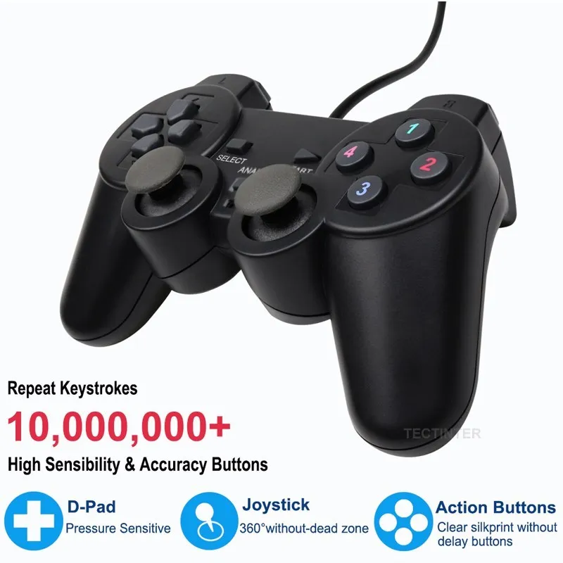 Проводной USB-джойстик для ПК, – обзор и цена Gaming Pc Equipment