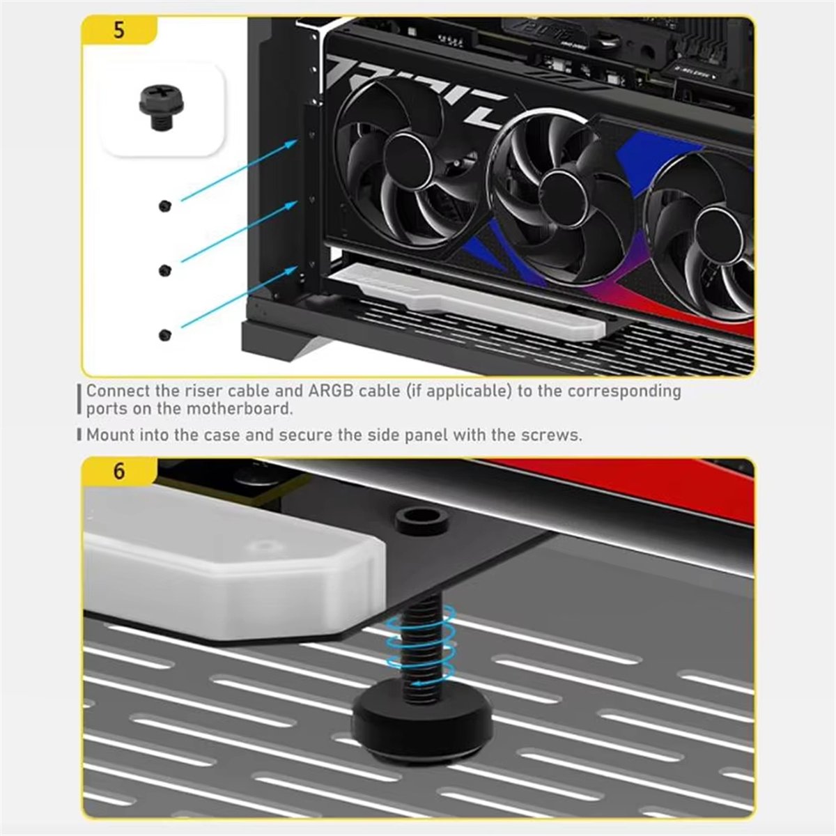 Вертикальный кронштейн для вид – обзор и цена Pcie Riser Cable