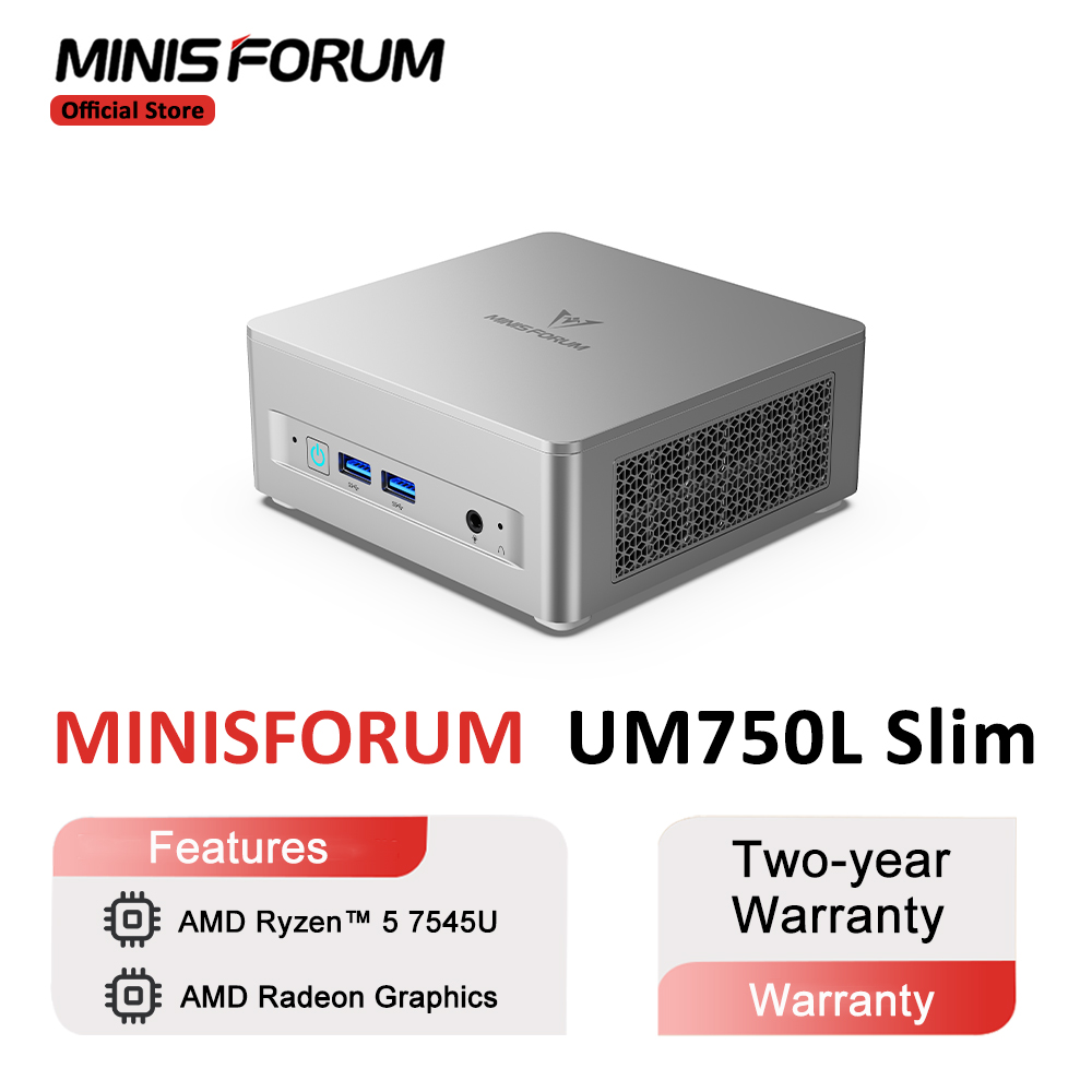 MINISFORUM Mini PC UM750L Slim – обзор и цена Pc Gaming Ryzen