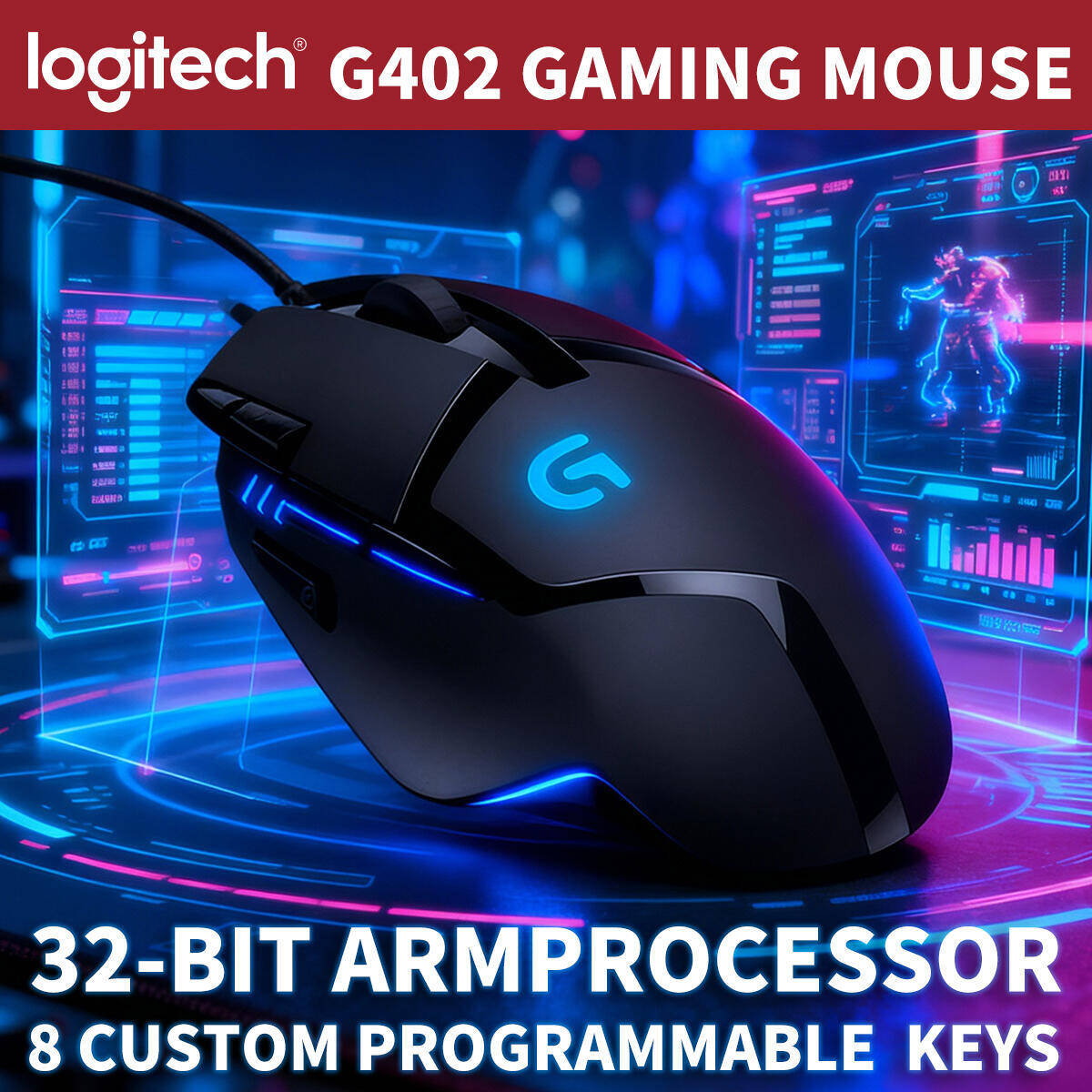 Игровая мышь Logitech G402 Hyp – обзор и цена Pc Gaming Entry Level